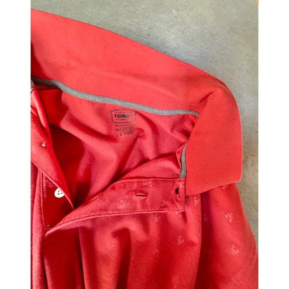 The Foundry Supply Co. Mens 3XLT Sport Shirt Salmon Cotton & Recycled Polyester - Picture 6 of 6